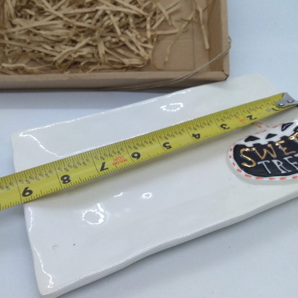 Mud pie set of 2 Halloween snack plates - Picture 8 of 12